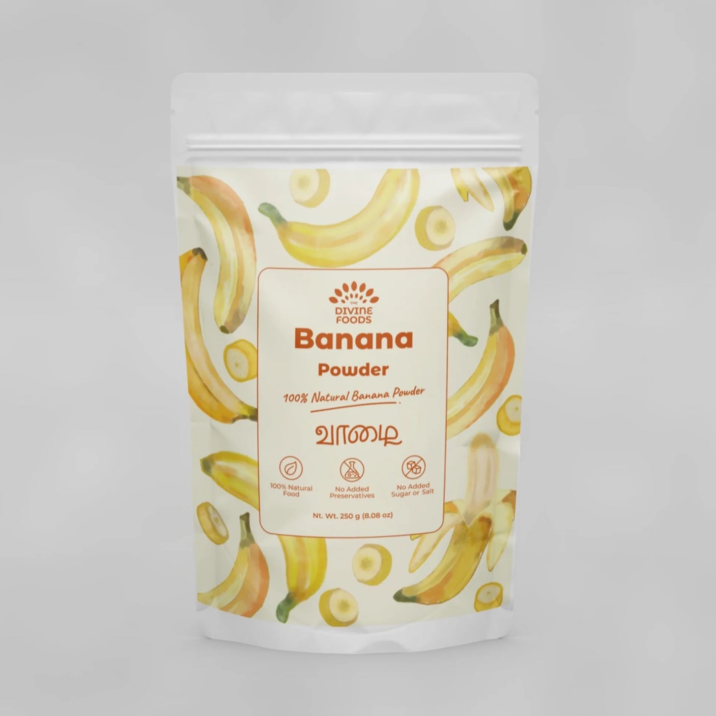 Raw Banana Powder Netram (Natural Source of Weight Gain and Rich source of Potassium) 200 Gm