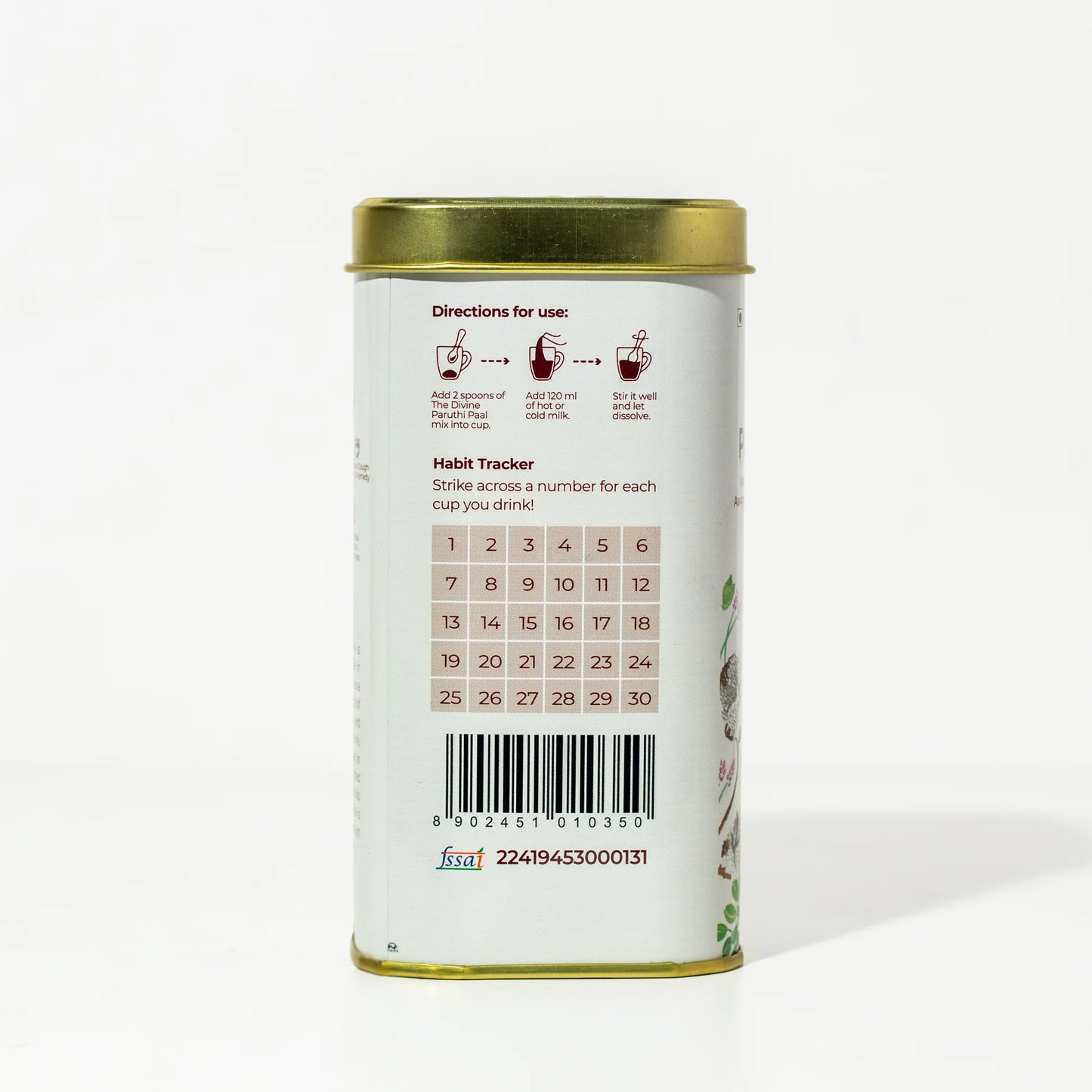 Paruthi Paal-Cotton Seed Instant Latte Mix(Cold and Cough remedy/Helps with Menstrual Cramps)