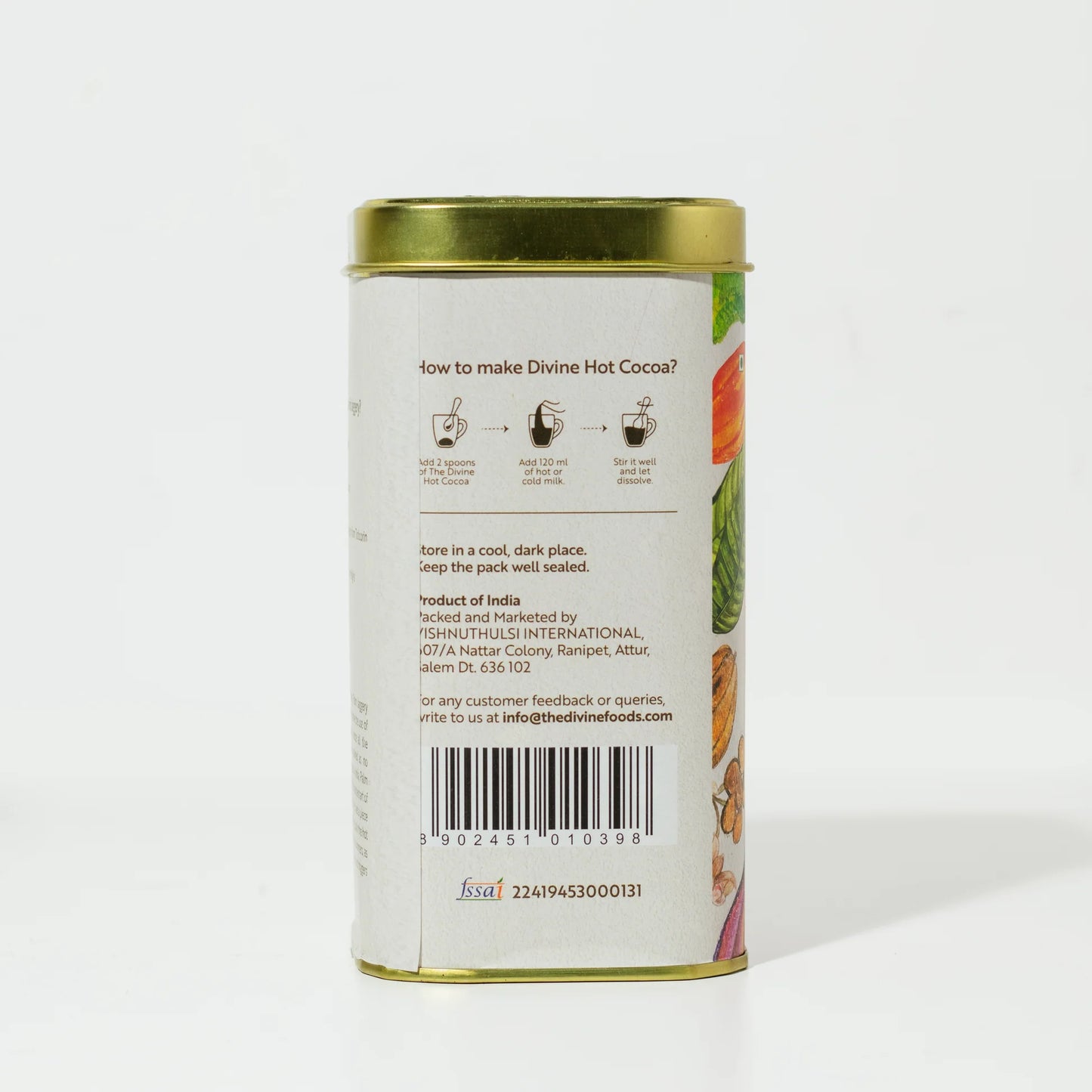 Drinking Chocolate (Hot Cocoa) Instant Mix Made with Palm Jaggery | Finest Jaggery and Cocoa