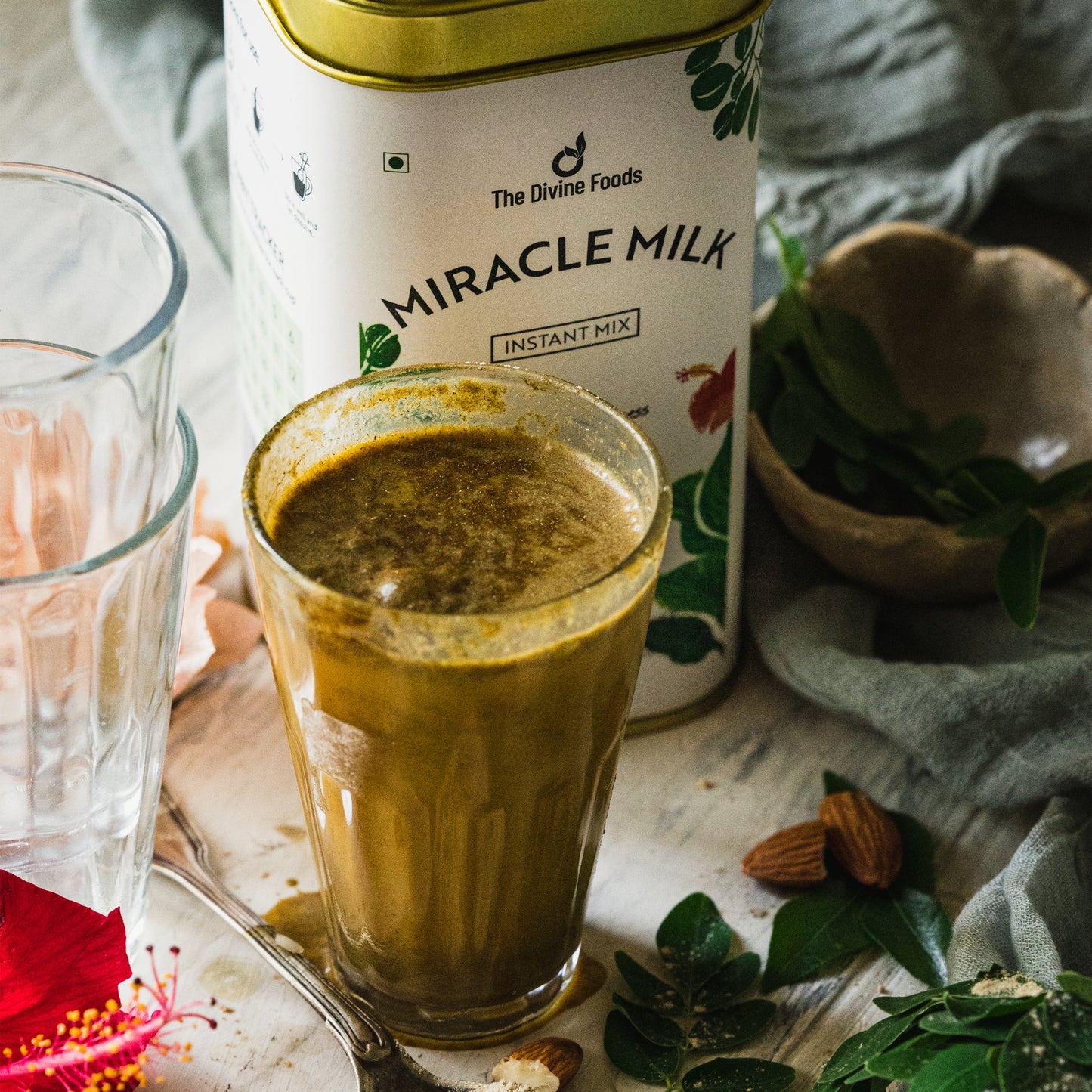 Miracle Milk (Moringa) Instant Latte Mix 200 gm (Natural remedy for PCOS)