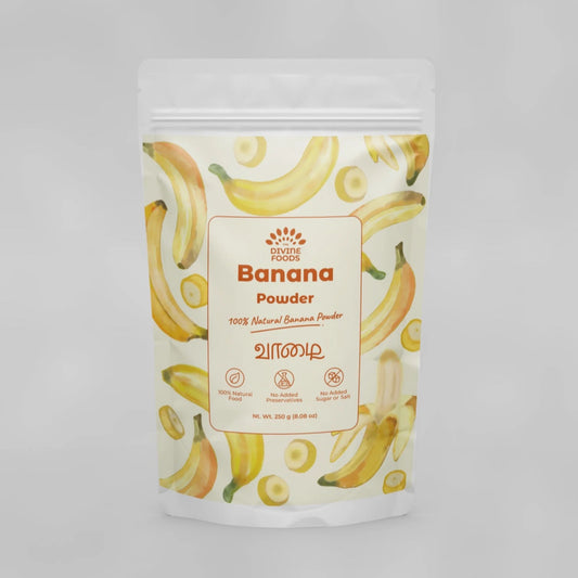 Raw Banana Powder Netram (Natural Source of Weight Gain and Rich source of Potassium) 200 Gm