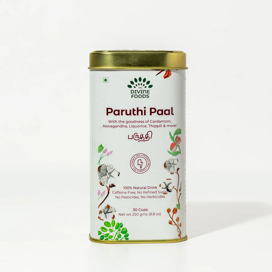 Paruthi Paal-Cotton Seed Instant Latte Mix(Cold and Cough remedy/Helps with Menstrual Cramps)