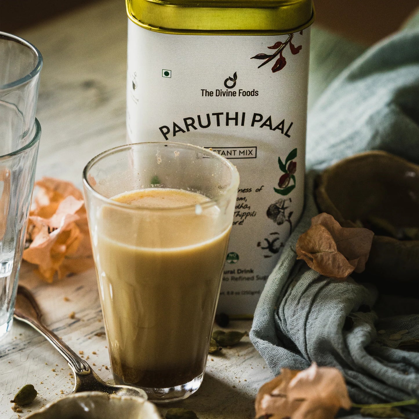Paruthi Paal-Cotton Seed Instant Latte Mix(Cold and Cough remedy/Helps with Menstrual Cramps)