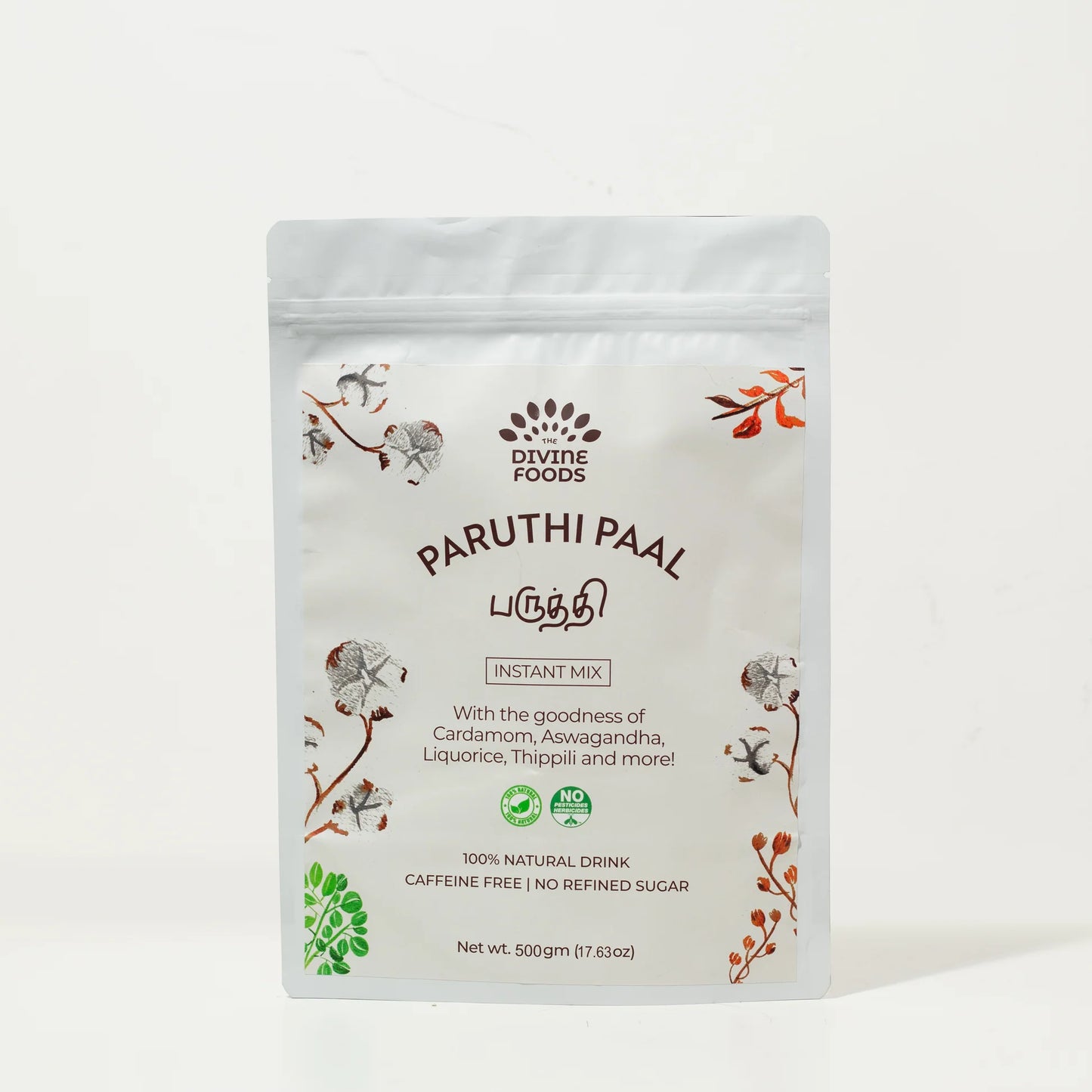 Paruthi Paal-Cotton Seed Instant Latte Mix(Cold and Cough remedy/Helps with Menstrual Cramps)